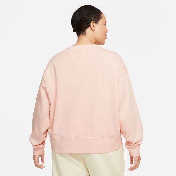 NEW Nike Phoenix Fleece Crew Women’s Sweatshirt Pink Size Large DJ7665‑864 - Picture 3 of 11